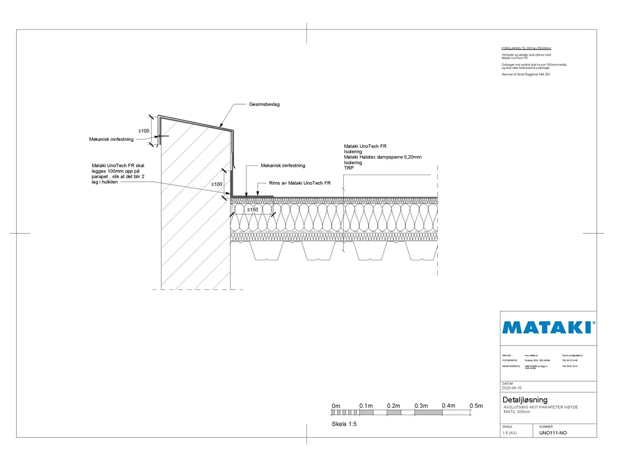 MATAKI_UNOTECH_FR-AVSLUTNING_MOT_PARAPETER_H%C3%98YDE_INNTIL_300mm